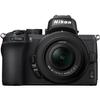 Nikon Z50 Mirrorless Camera with Nikon NIKKOR Z DX 16-50mm f/3.5-6.3 VR Lens + 64 GB Memory + LED Light + Camera Case + Tripod + More (25pc Bundle) (Renewed) view 3
