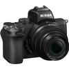 Nikon Z50 Mirrorless Camera with Nikon NIKKOR Z DX 16-50mm f/3.5-6.3 VR Lens + 64 GB Memory + LED Light + Camera Case + Tripod + More (25pc Bundle) (Renewed) view 4