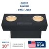 10" Dual ported sub Box, fits 93-02 Chevy Camaro Speaker Box subwoofer Enclosure Stereo car Audio Home Audio view 2
