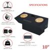 10" Dual ported sub Box, fits 93-02 Chevy Camaro Speaker Box subwoofer Enclosure Stereo car Audio Home Audio view 3