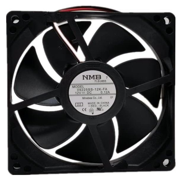 09225SS-12K-FA 12V Cooling Fan 09225SS-12K-FA 0.12A 929225mm Refrigerator Fan