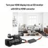 SDI to HDMI Converter with Auto Format Detection, Converting SD-SDI/HD-SDI/3G-SDI Signal to HDMI Signal for SDI Video Matrix, SDI Hard Disk Recorder, Camera, TV, Monitor and Projector view 4