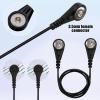 TIENFOKOTA 3.5mm Lead Wires, 4PCS, Female Buckle to Female Buckle view 2