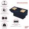 10" Dual ported Solo baric L7S L7R sub Box, fits 93-02 Chevy Camaro Speaker Box subwoofer Enclosure Stereo car Audio Home Audio view 3