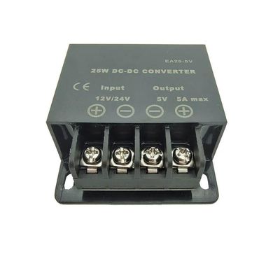 12V 24V to 5V DC DC Buck Converter Step Down Voltage Regulator 5A 10A 15A Power Supply Module Compatible with Car Electronics and DIY Projects(12-24V to 5V 5A)