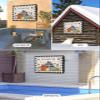 Fall Pumpkin Outdoor TV Cover 70 to 75 inch It's Fall Y'all Buffalo Plaids Autumn Harvest Waterproof Weatherproof TV Covers for Outside with Zipper Remote Control Pocket Outdoor Flat Screen Protector view 3
