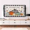 Fall Pumpkin Outdoor TV Cover 70 to 75 inch It's Fall Y'all Buffalo Plaids Autumn Harvest Waterproof Weatherproof TV Covers for Outside with Zipper Remote Control Pocket Outdoor Flat Screen Protector view 4