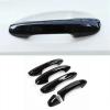Car Door Handle Cover for Mercedes Benz S-Class W222 2014-2020, ABS Black Carbon Fiber LHD Car Door Handle Cover Stickers (Black 4 Sensor) view 2