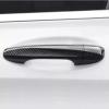 Car Door Handle Cover for Mercedes Benz S-Class W222 2014-2020, ABS Black Carbon Fiber LHD Car Door Handle Cover Stickers (Black 4 Sensor) view 4