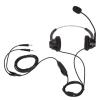 H360D PC MV Business PC Headset, Cell Phone Headset with Microphone, Noise Cancelling Wired Headset for Telemarketing Call Center, 35mm. Jack Headphones with Volume view 1