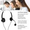 H360D PC MV Business PC Headset, Cell Phone Headset with Microphone, Noise Cancelling Wired Headset for Telemarketing Call Center, 35mm. Jack Headphones with Volume view 2