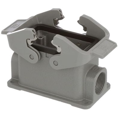 09300101271, Heavy Duty Power Connectors Surface MOUNTING HAN 10B 2 Side Entry