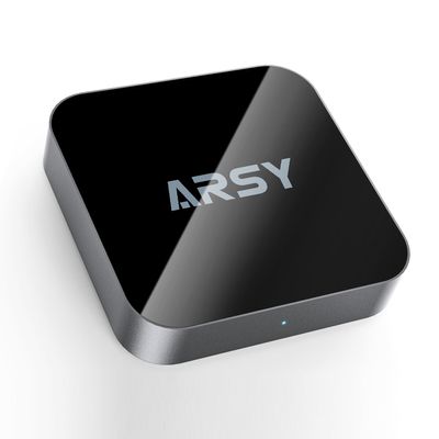 ARSY Streaming Music Receiver, Airplay 2 Receiver, WiFi Audio Streamer Stream Hi-Res Audio from Spotify, Tidal, Roon and More, Ne-2