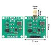 MusRock AD9833 Module Function Generator DDS Signal Source with Triangular Sine Square Wave No Soldering Required Green PCB view 4