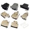 QQEURZSF 2/5Pcs Plastic/Metal Cover Housing Hood for D-SUB 2 Rows DB15 DB26 7W2 3V3 3W3 Pin Serial RS232 Connector(2PCS Type 6) view 2