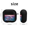Cases for Airpods 4,Dolphins Artprinted Lightweight TPU Protective Case Cover for Apple Airpods 4 with Carabiner Support Wireless Charging view 2