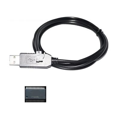 Treayes F&T>D*I FT232RL USB to 4-Pole RJ10 RS232 Serial Communication DEBUG Cable for SCHINDLER Elevator IDD X3 Diagnostics Interface to PC(5M,USB - RJ10)