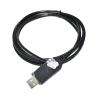 Treayes F&T>D*I FT232RL USB to 4-Pole RJ10 RS232 Serial Communication DEBUG Cable for SCHINDLER Elevator IDD X3 Diagnostics Interface to PC(5M,USB - RJ10) view 2