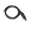 Treayes F&T>D*I FT232RL USB to 4-Pole RJ10 RS232 Serial Communication DEBUG Cable for SCHINDLER Elevator IDD X3 Diagnostics Interface to PC(5M,USB - RJ10) view 4