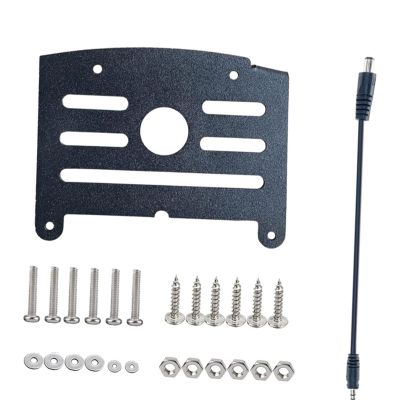 AsrMyjcx Backup Camera Bracket Adapter Kit Pre Install Mounting Kit Outdoor Holder Pre Wired Mount for Campers Rv Vehicles