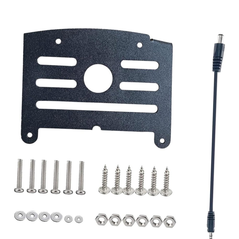 AsrMyjcx Backup Camera Bracket Adapter Kit Pre Install Mounting Kit Outdoor Holder Pre Wired Mount for Campers Rv Vehicles