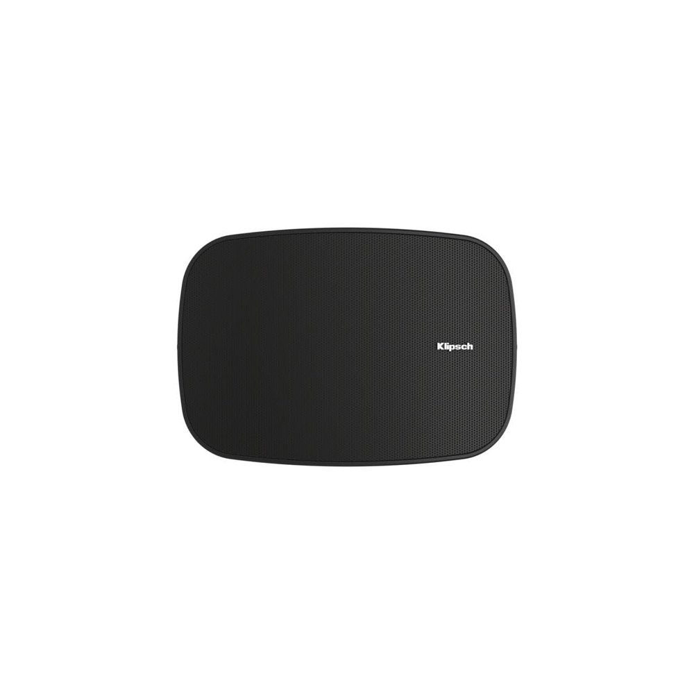 Klipsch RSM-400 Indoor/Outdoor Speaker, Black (Pair) - Two-Way All-Weather Loudspeakers - 4" IMG Woofer & .75" Titanium Dome Tweeter (Renewed)