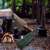 KiBcsLic Canopy Pole Bag Tripod Carrying Case Camping Equipment Storage Zippered Duffel for Trip Pole Fishing Rod Awning Frame, 110cmx20cmx20cm view 3