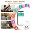 Enamel Craft Smart Health Rings for Women Men, Sleep Tracker with Heart Rate, Blood Oxygen, Fitness Ring for Activity Monitoring, No Subscription, Compatible with iOS & Android (Enamel Color, 10) view 3