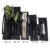 blloocod Tripod Carrier Case Multifunction Storage Bag Portable Canopy Pole Organizer Drawstring Pouch for Monopod Light Stands Hiking- 100cmx26cm view 4