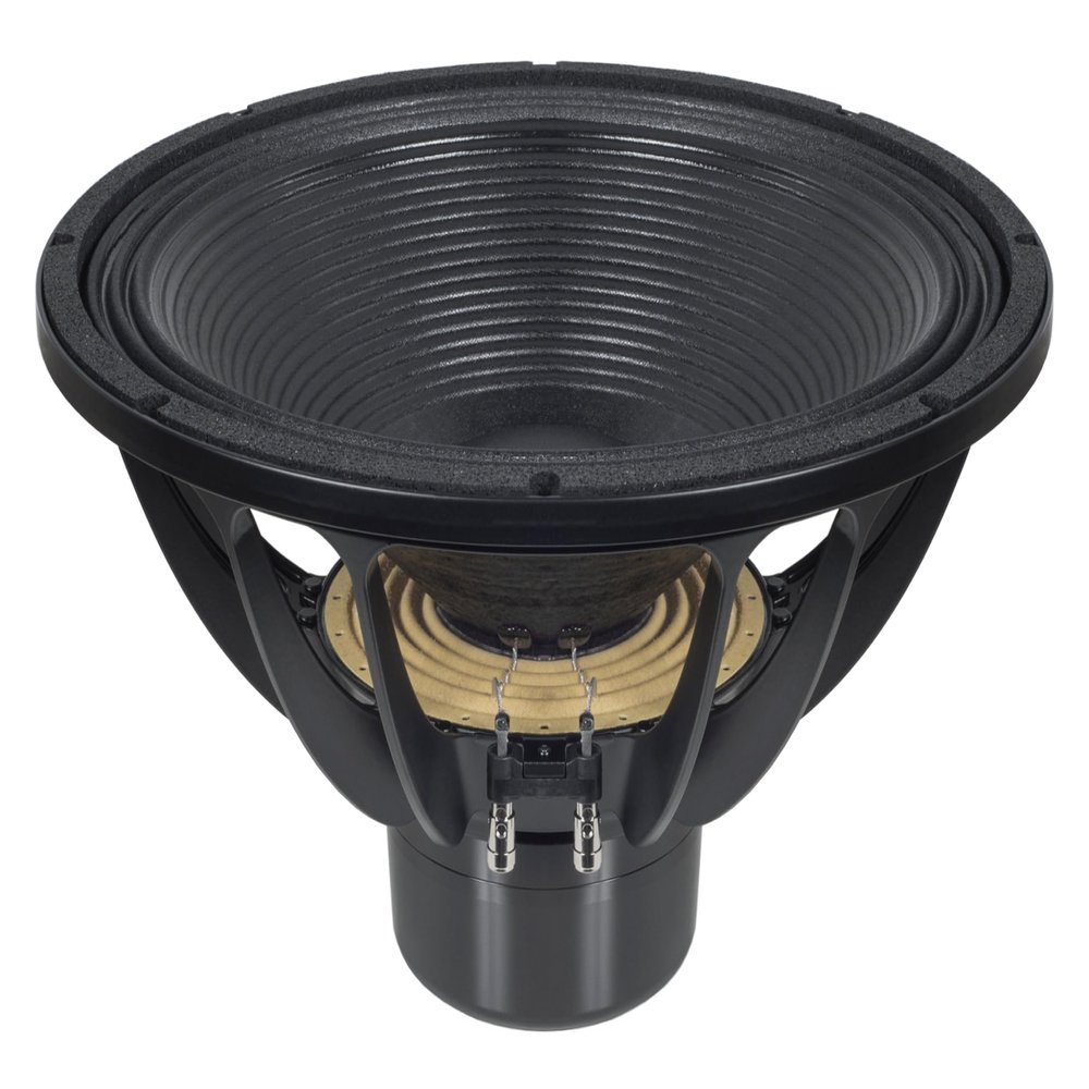 B&C Speakers 18DS100-4 18 inch Subwoofer Pro Sound Reinforcement PA Systems 4 Ohms 1500 Wrms 3000 Watt Peak Woofer Cone TWP Waterproof Both Sides