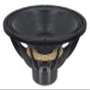 B&C Speakers 18DS100-4 18 inch Subwoofer Pro Sound Reinforcement PA Systems 4 Ohms 1500 Wrms 3000 Watt Peak Woofer Cone TWP Waterproof Both Sides view 1