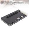 Heayzoki External GPU Dock, 4 EGPU Enclosure PCIE 16X Slot for Graphics Cards, with 1m Cable for Laptops Small PCs and Handheld Consoles view 2