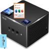 ASUS NUC AI Powered Mini Desktop (Intel Ultra 7-165H, No OS, 8GB DDR5, 128GB PCIe SSD + 1TB HDD, 2 Thunderbolt 4, WiFi 6E, Bluetooth 5.3, Win 11 Home) w/MS 365 Personal, DKZ USB Port Expander view 1