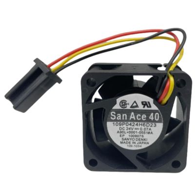 109P0424H6D23 Fan 4CM for 24V 0.07A 4020 40X40X20MM 3-Wire Cooling Fan