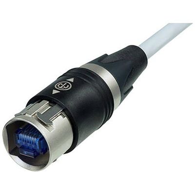 NKE6S-5-WOC CAT6 Patch Cable with Cable Plug Carrier on One End