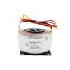 100W Ring Core Toroidal Transformer Input 220V 110V Dual Output 3Wires 9V-0-9V/12V-0-12V/24V-0-24V 1Pcs(Input 380V,6V-0-6V) view 1