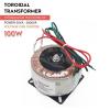 100W Ring Core Toroidal Transformer Input 220V 110V Dual Output 3Wires 9V-0-9V/12V-0-12V/24V-0-24V 1Pcs(Input 380V,6V-0-6V) view 4