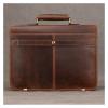 Briefcase Thick Genuine Leather Men Briefcase 15" Laptop Cow Business Tote Man(Color 3) view 2