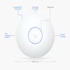 U7-LR Long-Range WiFi 7 Access Point for UniFi Systems (US Version)  Dual-Band  2.5 GbE Uplink, Ceiling Mount view 2