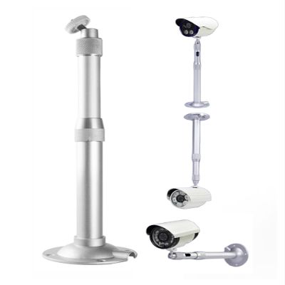 Adjustable Tilt Swivel Bracket,Pole Mount for Security Camera,Outdoor Security Camera Pole Floor Mount for Home Office Projectors(L75-150cm/29.53-59.06in)