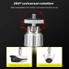 Adjustable Tilt Swivel Bracket,Pole Mount for Security Camera,Outdoor Security Camera Pole Floor Mount for Home Office Projectors(L75-150cm/29.53-59.06in) view 4