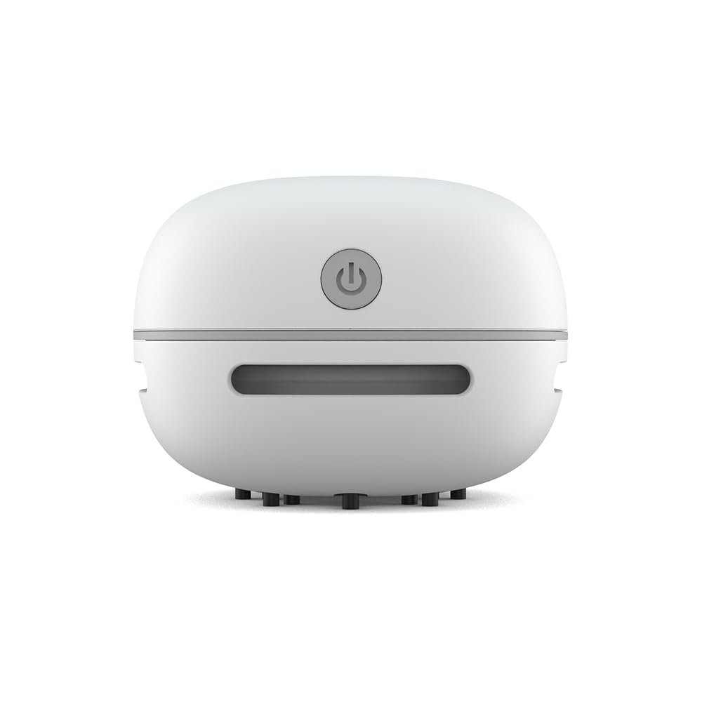 Mini Desktop Vacuum Cleaner, USB Charging Model, 600mAh, Dimensions 3.1 * 3.1 * 2.3IN, Specifically Designed for Cleaning Dust and Debris (White)