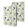 Compatible with iPad A16 Case 11 Inch 2025, Slim Hummingbird Leaves Print Tablet Cover Compatible with iPad 10th Generation Case 10.9 Inch 2022 with Stand Auto Wake/Sleep view 1