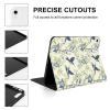 Compatible with iPad A16 Case 11 Inch 2025, Slim Hummingbird Leaves Print Tablet Cover Compatible with iPad 10th Generation Case 10.9 Inch 2022 with Stand Auto Wake/Sleep view 4