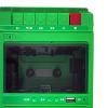 NonMiFyR Portable Cassette Player 3.5mm Earphone Jack Speakers Pocket Built in Speaker Tape, Green view 2