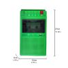 NonMiFyR Portable Cassette Player 3.5mm Earphone Jack Speakers Pocket Built in Speaker Tape, Green view 3