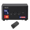 ASUS NUC AI Powered Mini Desktop (Intel Ultra 5-135H, No OS, 8GB DDR5, 128GB PCIe SSD + 500GB HDD, 2 Thunderbolt 4, WiFi 6E, Bluetooth 5.3, 120W PSU, RJ-45, 2 HDMI, Win 11 Pro) w/USB-C Dock view 1