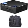 ASUS NUC AI Powered Mini Desktop (Intel Ultra 7-165H, No OS, 8GB DDR5, 1TB PCIe SSD + 1TB HDD, 2 Thunderbolt 4, WiFi 6E, Bluetooth 5.3, 120W PSU, RJ-45, 2 x HDMI 2.1, Win 11 Pro) w/Premium Backpack view 1