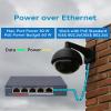 4 Port Fast Ethernet Smart POE Switch, DS-3E1105P-EI, 4 PoE+ Port @ 65W, Plug & Play, PoE Auto Recovery, Desktop/Wall Mount, Metal Material view 2