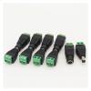 10 Pcs CCTV Cameras 2.1mm x 5.5mm Female Male DC Power view 1